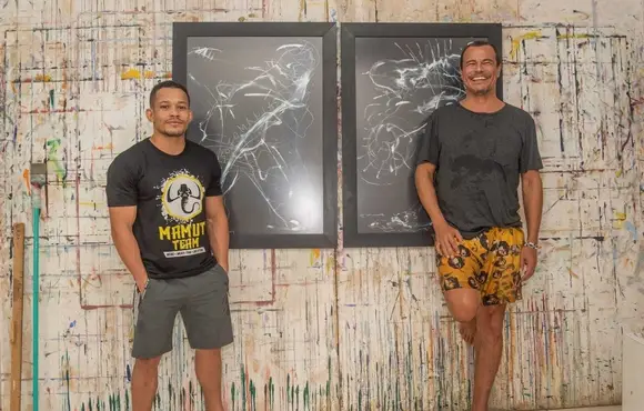 Para ir ao Mundial, lutador de Muai Thay rifa quadro de R$ 15 mil