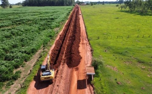 Manutenção estrada Juncal