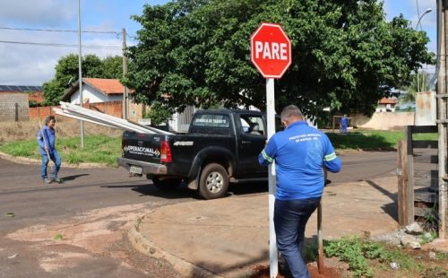 Placas de Sinalização