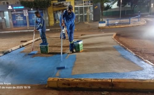 Sinalização em vias